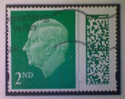 Great Britain, Scott #KC1, Used(o), 2023, King Charles III Definitive, 2nd-Matrix - Oblitérés