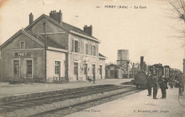 10 Piney La Gare Train - Autres & Non Classés