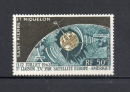 SAINT PIERRE ET MIQUELON  PA   N° 29  NEUF SANS CHARNIERE COTE 8.00€   ESPACE TELECOMMUNICATIONS - Nuovi