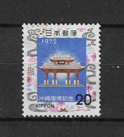 Japan 1972 Ryu-Kyu Return  Y.T. 1053 (0) - Used Stamps