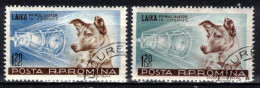 Roumanie 1957 Mi 1684-5 (Yv 1550-1), Obliteré - Gebraucht