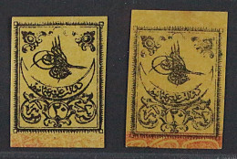 Türkei 1 Y III A + B * 1863, 20 Pa. Beide Farben, Ungebraucht, Geprüft KW 700,-€ - Nuovi