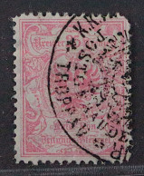 1890, Zeitungsstempel 9 Y A, 25 Kr. Zähnung L13, Sauber Gestempelt, 270,-€ - Dagbladen