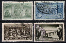 Roumanie 1933 Mi 458-61 (Yv 461-4), Obliteré - Altri & Non Classificati