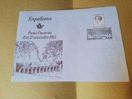 LOT TIMBRES SUR DOCUMENTS  Erquelinnes, Le Pont Romain - Collections
