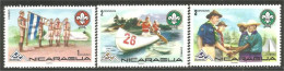 684 Nicaragua Boy Scouts MNH ** Neuf SC (NIC-431) - Otros & Sin Clasificación