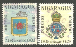 684 Nicaragua Coat Of Arms Armoiries (NIC-412) - Timbres
