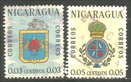 684 Nicaragua Coat Of Arms Armoiries (NIC-412) - Stamps