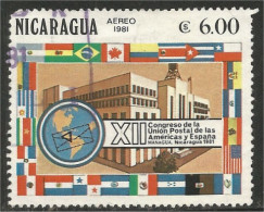 684 Nicaragua UPU Drapeaux Flags (NIC-410) - U.P.U.