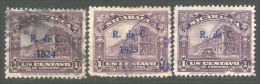 684 Nicaragua 1924 1925 1926 Postal Tax Violet (NIC-403) - Nicaragua