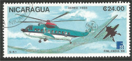 684 Nicaragua Hélicoptère S-61 Finlandia 88 (NIC-359) - Elicotteri