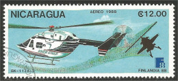 684 Nicaragua Hélicoptère BK-113A-3 Finlandia 88 (NIC-356) - Hélicoptères