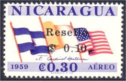 684 Nicaragua Drapeaux Flags MNH ** Neuf SC (NIC-272) - Briefmarken