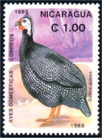 684 Nicaragua Perdrix Guinea Hen MNH ** Neuf SC (NIC-164) - Gallinacées & Faisans