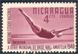 684 Nicaragua Plongeon Diving MLH * Neuf (NIC-172) - High Diving