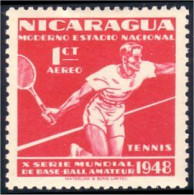 684 Nicaragua Tennis MLH * Neuf (NIC-175) - Tennis