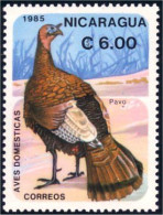 684 Nicaragua Paon Peacock Pavo MNH ** Neuf SC (NIC-165) - Pfauen