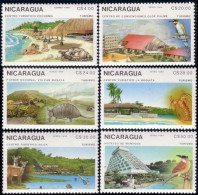 684 Nicaragua Hotels MNH ** Neuf SC (NIC-131b) - Hotels, Restaurants & Cafés