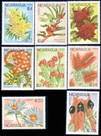 684 Nicaragua Fleurs Flowers Blumen MNH ** Neuf SC (NIC-73b) - Autres & Non Classés