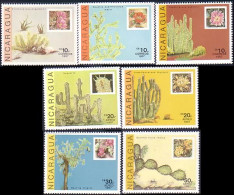 684 Nicaragua Cactus Cactii MNH ** Neuf SC (NIC-63b) - Autres & Non Classés