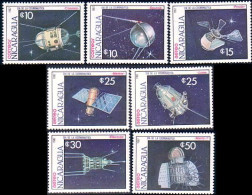 684 Nicaragua Satellite Communications MNH ** Neuf SC (NIC-64a) - Nicaragua