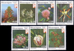 684 Nicaragua Reine De Volcan Orchidée Crucifix Orchid Volcano Queen MNH ** Neuf SC (NIC-16a) - Nicaragua