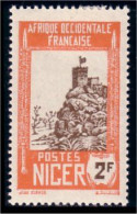 678 Niger 2F Forteresse Zinder Fortress MH * Neuf (NGR-18) - Neufs