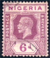 674 Nigeria George V 6d VF TB (NGA-53) - Nigeria (...-1960)