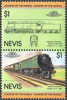 672 Nevis Locomotive Winston Churchill MNH ** Neuf SC (NEV-36a) - St.Kitts Und Nevis ( 1983-...)