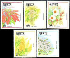 672 Nevis Fleurs Flowers MNH ** Neuf SC (NEV-5) - St.Kitts Und Nevis ( 1983-...)