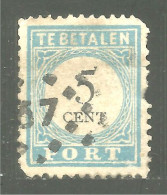 670 Netherlands Taxe Postage Due 5c 1887 (NET-99) - Portomarken