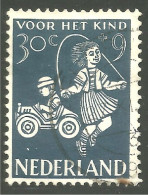 670 Netherlands Boy Car Automobile Girl Jumping Rope Saut Corde (NET-94) - Other & Unclassified