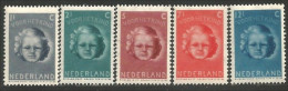 670 Netherlands 1945 Child Welfare Enfants Children MH * Neuf (NET-26) - Other & Unclassified