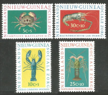 669 Netherlands New Guinea Crabe Homard Crevette Langouste Carb Lobster Shrimp MNH ** Neuf SC (NEC-43) - Crustaceans