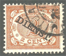 669 Netherlands Indies 1911 Dienst Service Officiel (NEC-26) - Niederländisch-Indien