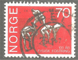 690 Norway 1970 Gymnastique Gymnastic Leapfrog Saute-mouton (NOR-404b) - Unclassified