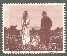 690 Norway 1963 Tableau Edvard Munch Painting (NOR-390) - Otros & Sin Clasificación