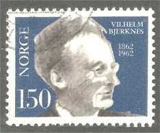 690 Norway 1962 Vilhelm Bjerknes Physicist Mathematician Mathématicien Physicien (NOR-388) - Física