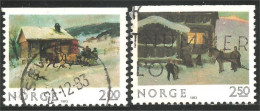 690 Norway Noel Christmas Weihnachten Natale Nadal Cheval Horse Pferd Paard Cavallo (NOR-365c) - Horses