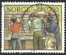 690 Norway Postal Service Tri Sorting Facteur Postman (NOR-367e) - Poste