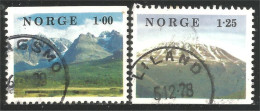 690 Norway Mountain Montagne Berg Hills (NOR-311b) - Used Stamps