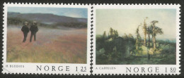 690 Norway Tableaux Egedius Cappelen Paintings MNH ** Neuf SC (NOR-265) - Unused Stamps