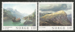 690 Norway Bateau Ferry Boat Fjord Tableaux Paintings MNH ** Neuf SC (NOR-259) - Unused Stamps