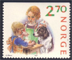 690 Norway Chien Dog Hund Puppy MNH ** Neuf SC (NOR-170a) - Dogs
