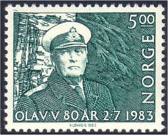 690 Norway Olav V MNH ** Neuf SC (NOR-140) - Neufs