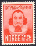 690 Norway Petter Daas Poet MH * Neuf (NOR-53) - Ecrivains