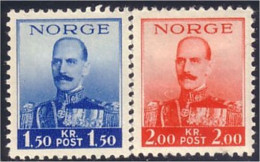 690 Norway King Haakon VII MH * Neuf (NOR-46) - Gebruikt