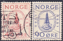 690 Norway Seal Of Society Of Sciences (NOR-57) - Autres & Non Classés