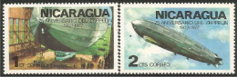 684 Nicaragua Zeppelins MNH ** Neuf SC (NIC-446) - Zeppelins