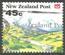 706 New Zealand Trees Hills Arbres Montagnes Collines (NZ-159a) - Gebraucht